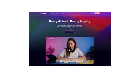 Toolplay is your all in one platform to access every AI tool in one place.